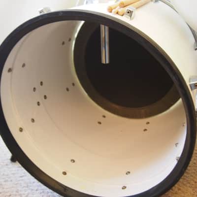 North 4 Piece Set 1969 Fiberglass.  MINT. Collectible. Awesome Sound. Head sizes 22, 14, 12, 10"HUGE image 18
