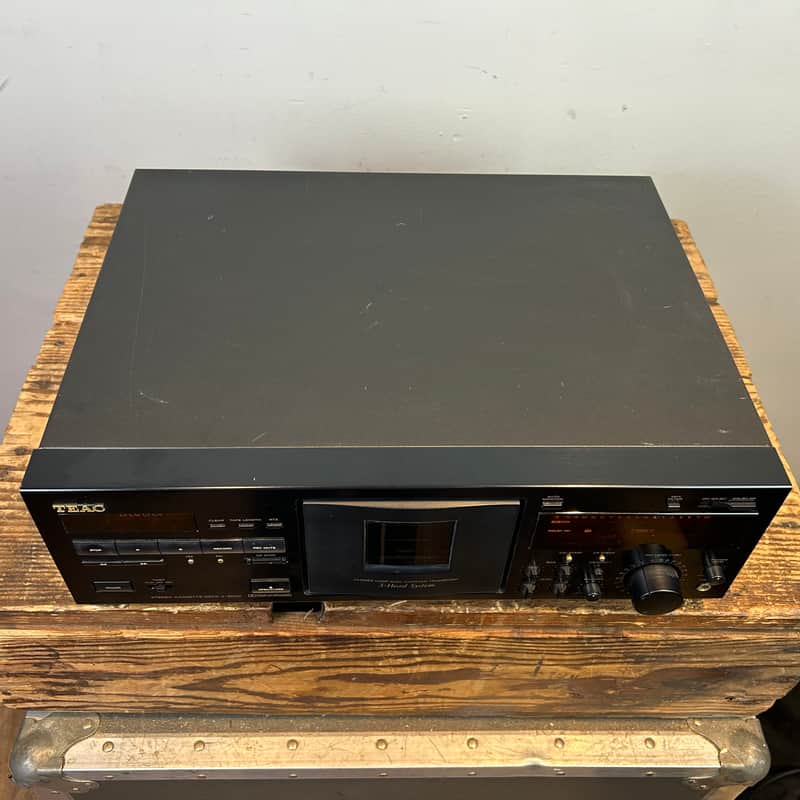 TEAC V-5000 cassette deck 1990's - Black | Reverb