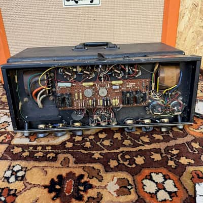 Vintage 1960s Vase Bassman 120 6L6 Australian Original Valve Amplifier Head RARE image 20