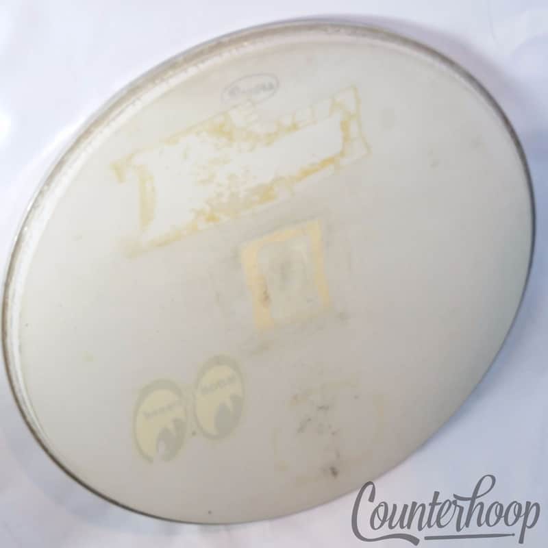 *Rogers 20" Bass Drum Head Batter/Resonant Coated Kick Vintage 60s Cleveland USA image 1