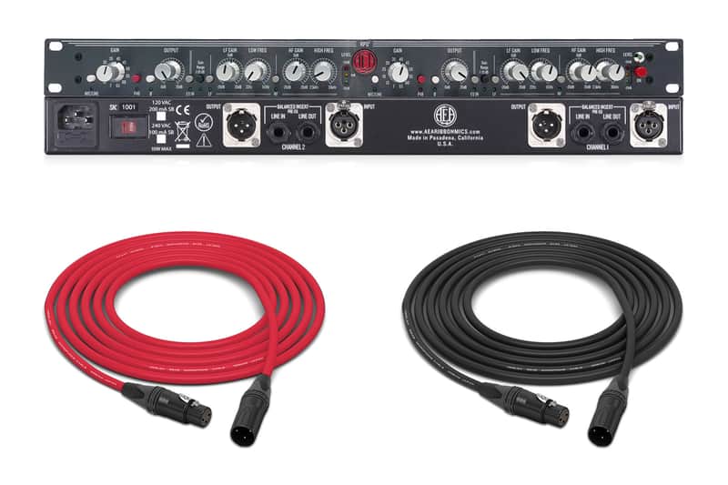 AEA Ribbon Mics RPQ3 | Two-Channel Full-Rack Mic Preamp with EQ image 1