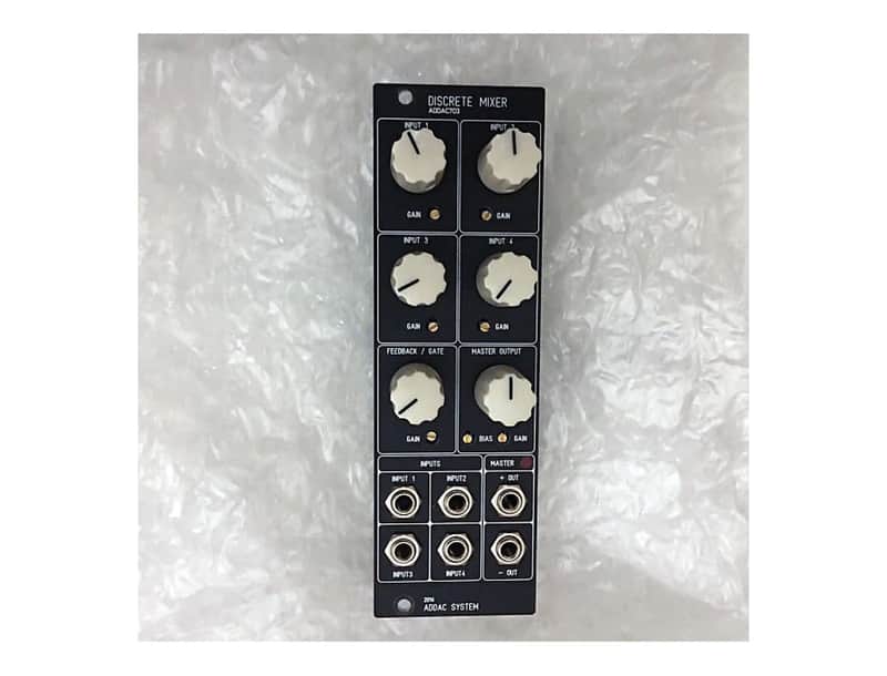 ADDAC 703 Discrete Mixer 2010s - Black image 1