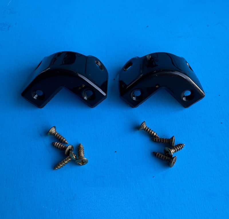 Marshall MG10CD G15RCD Guitar Amp Part: Cabinet REAR Corners w/Screws [2PCS] image 1
