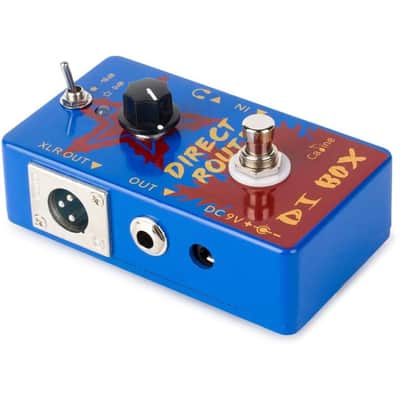 Caline CP-64 Direct Route Blue Headphone Amp & DI Box, FREE PICK + HOLDER+ FREE SHIP USA image 8