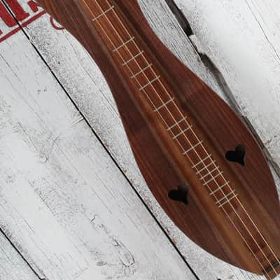 McSpadden 3 String Bass Dulcimer Flathead Hourglass Bass Dulcimer with Gig Bag image 9