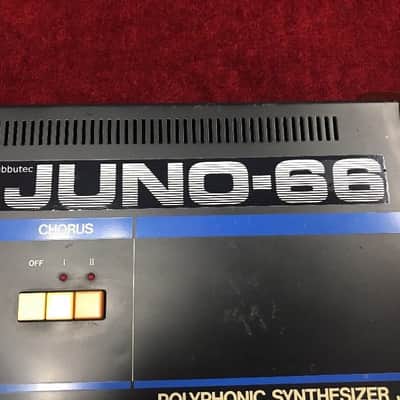 Vintage Roland Juno-6 Electric Synthesizer w / Tubbutec Midi Mod Juno 66 w/ HSC image 7