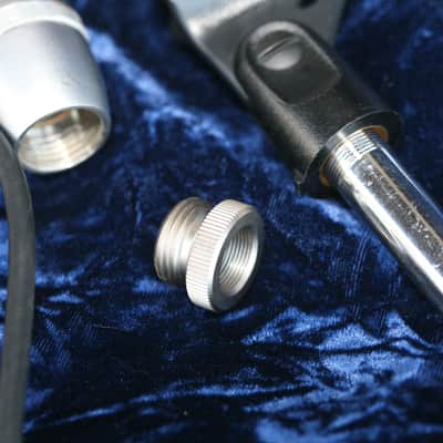 Rca 44/ 77DX, Toshiba/ Aiwa, ect. Stand adapters 10pc set Ribbon/ Condenser mic Brushed Plated Brass image 8