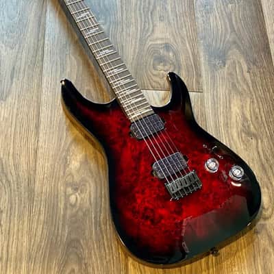 Schecter Omen Elite-6 2021 - Present - Black Cherry Burst image 1