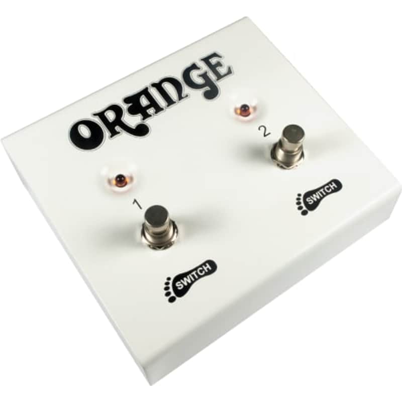 Footswitch Box - Orange, Two Button, LED Bild 1