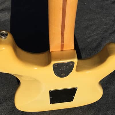 Fender Stratocaster Lefty 1976 White Creme Rosewood Fingerboard image 5