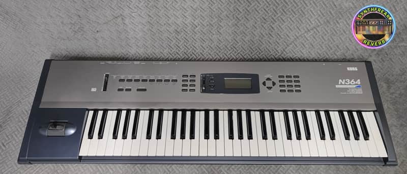 Korg N364 61-Key Music Workstation ✅ RARE from ´90s✅ Checked & Cleaned✅ Like KORG N264✅ Professional Synth like Roland Ensoniq Yamaha GEM image 1