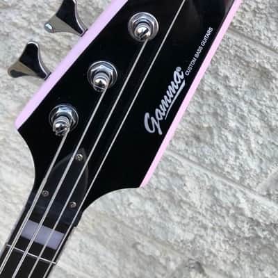 GAMMA Custom Bass Guitar G22-02, Epsilon Model, October Pink image 12