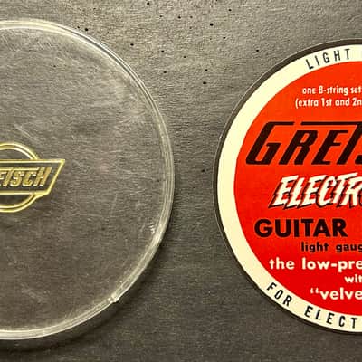 Vintage Gretsch Electromatic No. 624 Guitar Strings Jewel Box Container 50s-60s Case Candy image 3