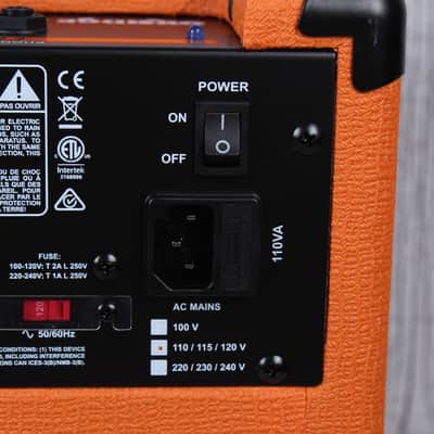 Orange CRUSH BASS 50 Electric Bass Guitar Amplifier 50 Watt 1 x 12 Combo Amp image 11