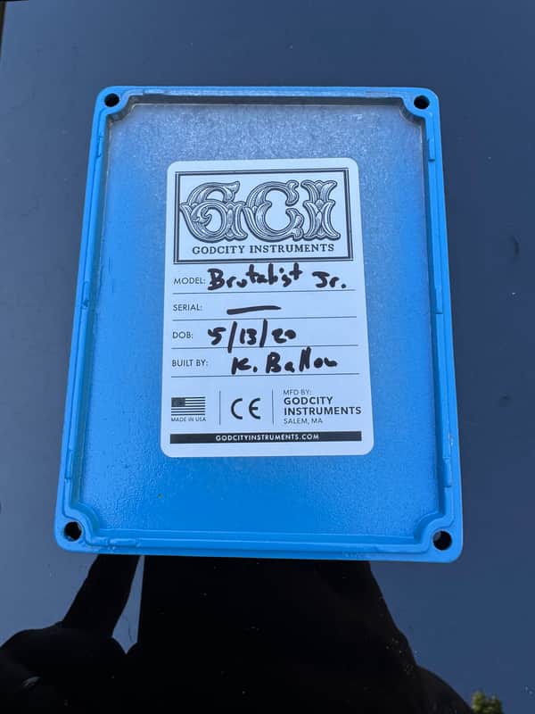 GCI Brutalist JR 2020 - Blue built by Kurt Ballou himself image 1