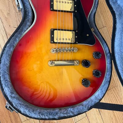 Burny RLC-70 1990s - Cherry Sunburst image 1