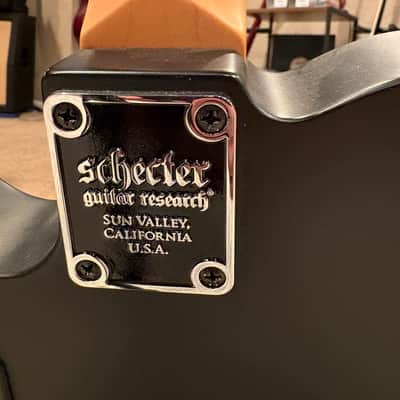 Schecter PT FR-S SLS Elite Evil Twin 2025 - Present - Satin Black image 12