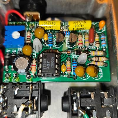 Analogman Juicer Compressor Booster Overdrive Dan Armstrong Orange Squeeze Clone image 6