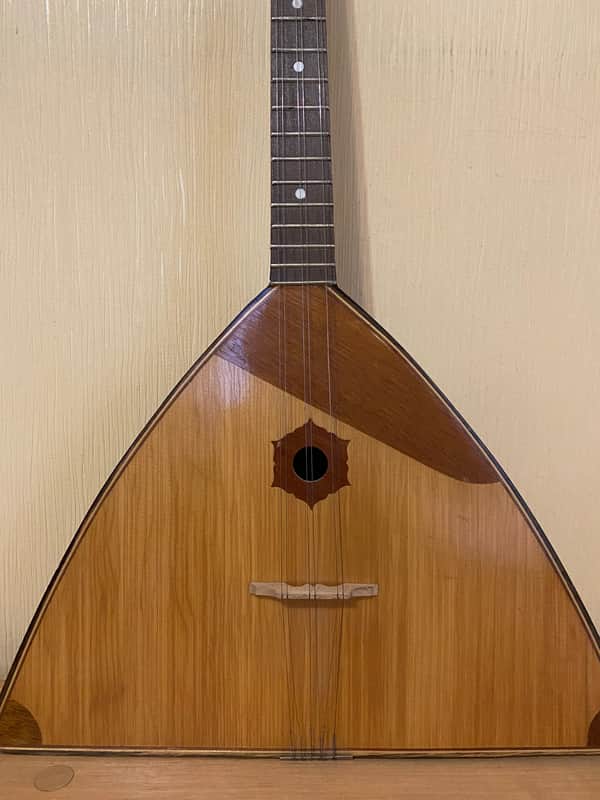 Balalayka USSR Soviet Folk Instrument Balalaika Vintage image 1