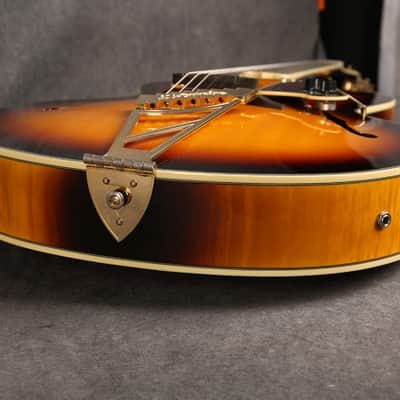 DAngelico Excel Style B - Dark Iced Tea Burst - 2nd Hand image 12