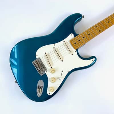Fender Stratocaster ST-57 made in Japan 40th Anniversary 1994 Lake Placid Blue image 3