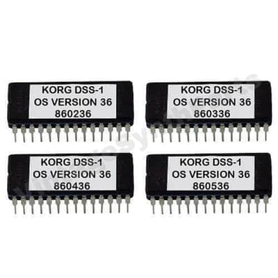 Korg DSS-1 Latest OS Version 36 ROM firmware upgrade EPROM update Dss1