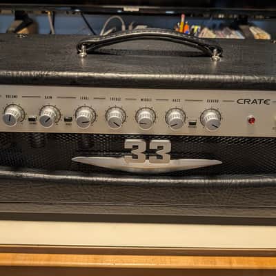 Crate V33H -- All Tube Head --  2-Channel - 33 Watt -  Reverb - Cleaned & Tubed image 15