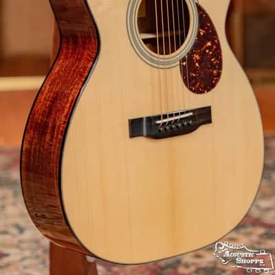 Eastman E6OM-TC LIMITED Thermo-Cured Alpine Spruce/Mahogany Natural Orchestra Model #2069 image 4