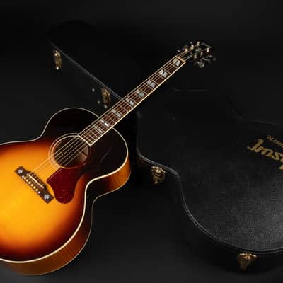 2015 Gibson Custom Shop J-185 Red Spruce - Sunset Burst | USA Mini Jumbo Limited Edition 1 / 75 "AA" Adirondack Spruce Top L.R. Baggs Pickup | CoA OHSC image 25