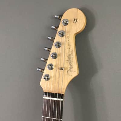 Vintage Fender Japan Strat MIJ 62RI Olympic White Reverse Nitro Relic Neck Hendrix Tribute Rare Guitar 7.6 lb Tweed HSC image 6