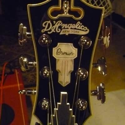 D'Angelico Premier Bedford SH fixed bridge 2025 - Wine Red. With Gig Bag. image 3