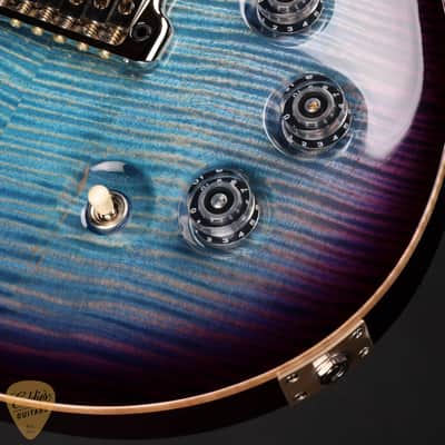 PRS Eddie's Guitars Wood Library DGT (David Grissom Trem)/Mahogany Neck - Aquableux Purple Burst image 13