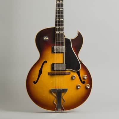 Gibson ES-175D Arch Top Hollow Body Electric Guitar (1962), ser. #49784, original black hard shell case. image 1