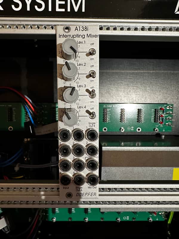 Doepfer A-138i Interrupting Mixer 2010s - Silver image 1