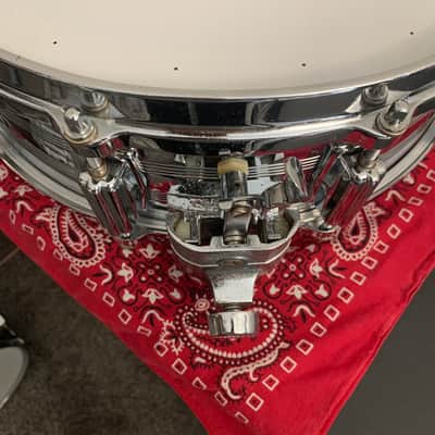 Tama No. 8005 Imperialstar King-Beat Steel 5x14" Snare Drum with Parallel Action Strainer 1977 - 1985 - Chrome Over Steel image 11