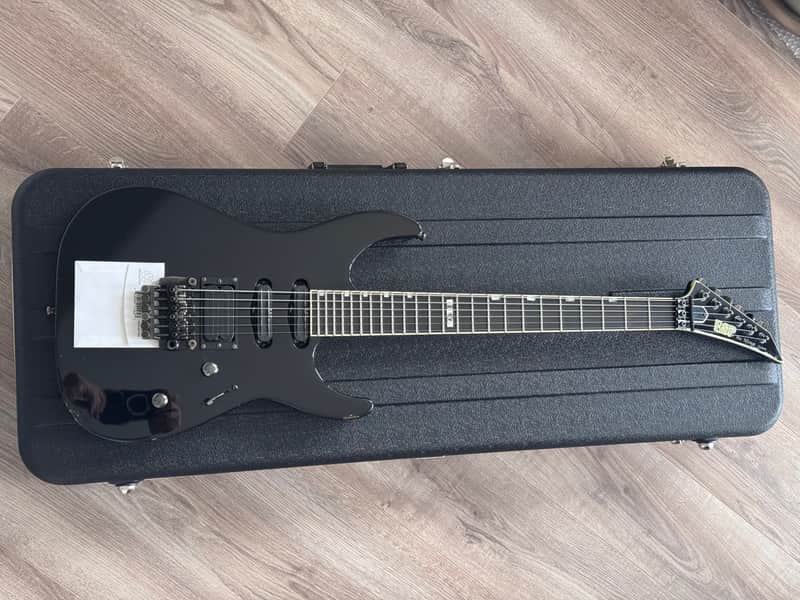ESP Standard Mirage Deluxe 1988 S-S-H Black | Reverb