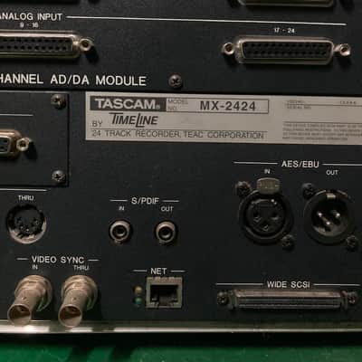 TASCAM MX 2424 TRACK RECORDER image 4