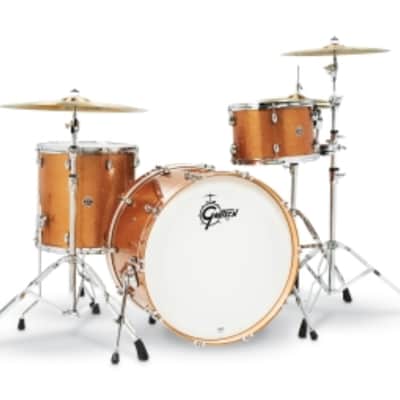 Gretsch Catalina Club 3 Piece Shell Pack (24/13/16) Bronze Sparkle image 2