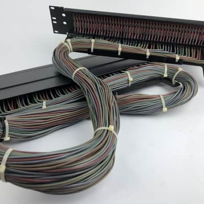 ADC 96 Bantam TT patchbay connected to ADC UP-96NMKII PPC RACKMOUNT PATCHBAY 3 image 9