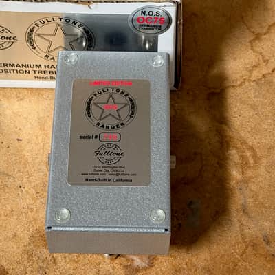 Fulltone Custom Shop Ranger OC75 Limited Edition NOS OC75 Germanium Treble Booster image 2
