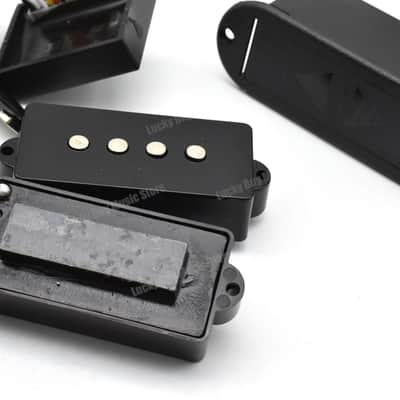 4 String Bass Precision Bass Style Pickups with Wiring Harness image 3