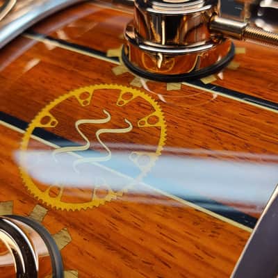 DW Neil Peart 6.5”x14” TIME MACHINE ICON Snare Drum No.198/250 BONUS TM Display Head !!! image 14