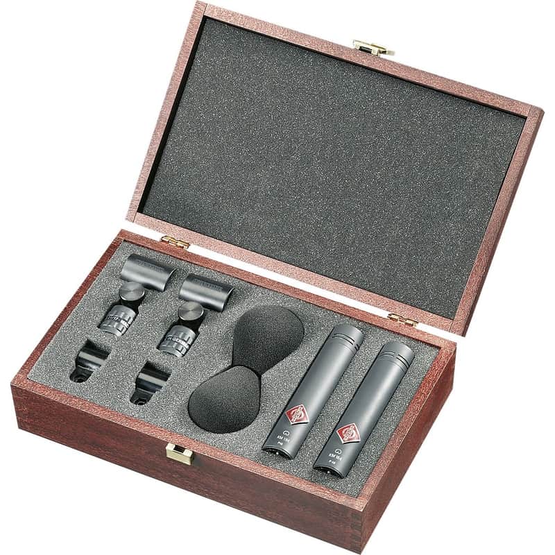 Neumann KM 184 Small Diaphragm Cardioid Condenser Microphone Matched Stereo Pair image 2