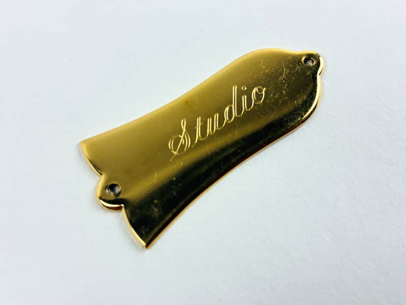 Gibson Studio Brass Truss Rod Cover image 1