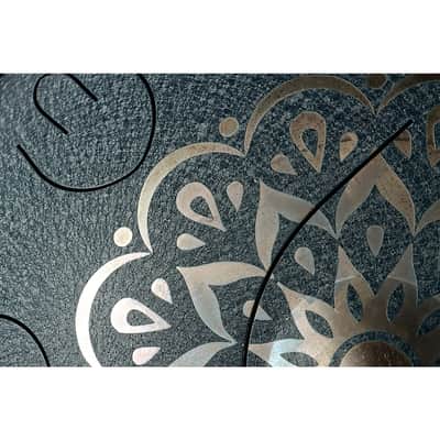 Immagine MEINL Sonic Energy 16" Engraved Octave Steel Tongue Drum, Navy Blue Regular - 4