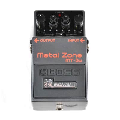 Used Boss MT-2W Waza Craft Metal Zone Distortion Guitar Effects Pedal image 1