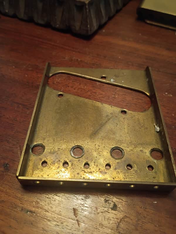 Brass Bridge telecaster 70s 80a image 1