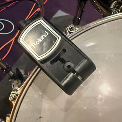 DW Performance Series - Roland Module - Zildjian Cymbal - Gibraltar Rack - Complete Set - Indigo Glass image 11