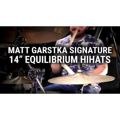 Meinl Byzance Matt Garstka Equilibrium Hi Hat Cymbals 14" image 2