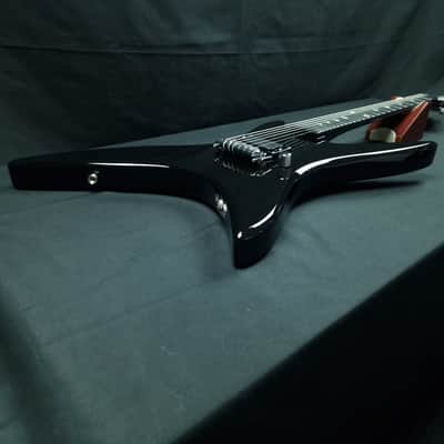 B.C. Rich Chuck Schuldiner Tribute Stealth 2008 Onyx Black Neck Through Dimarzio X2N Death Control Denied image 9